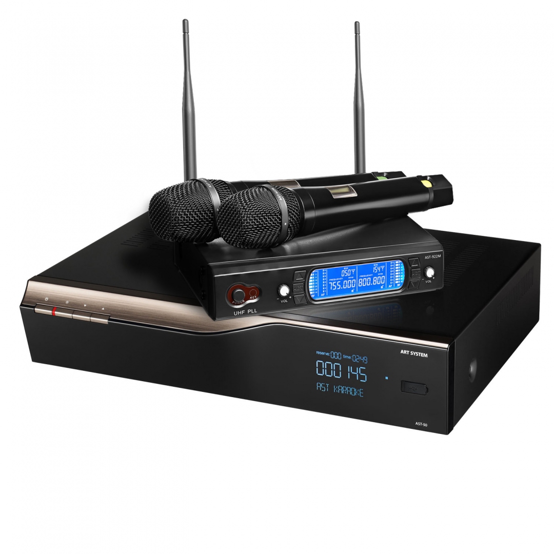 караоке-комплект AST-50 c микрофонами в Феодосии
