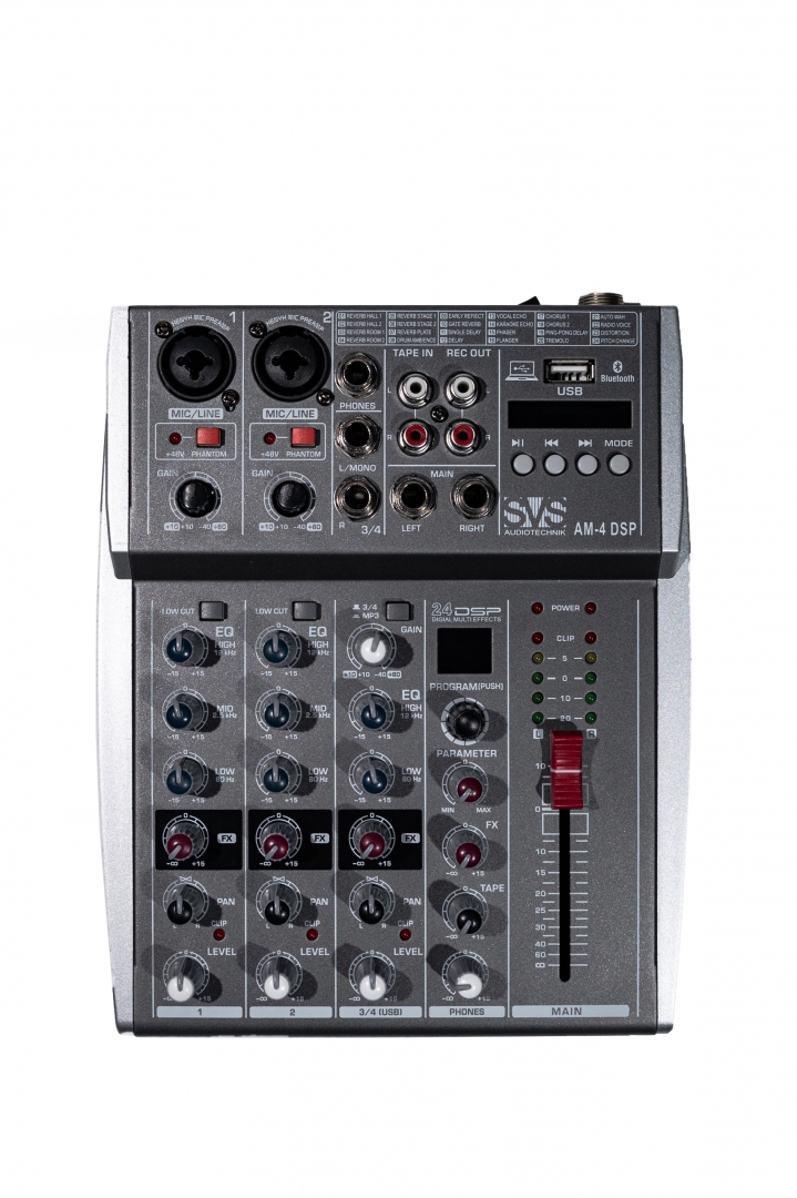 SVS Audiotechnik mixers AM-4 DSP Аналоговый микшерный пульт, 4-канала в Феодосии