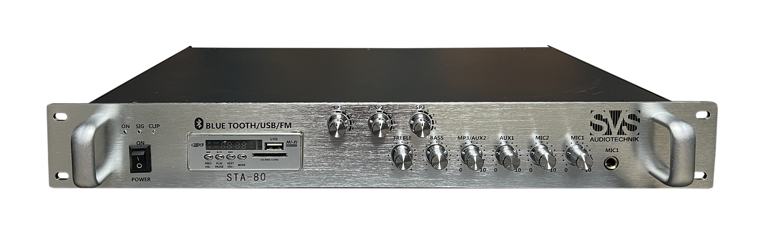 SVS Audiotechnik STA-80 Микшер-усилитель для систем Public Address в Феодосии