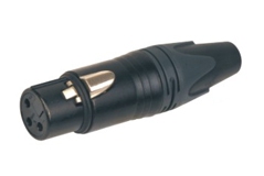 XLR Female (мама) микрофонный балансный разъем